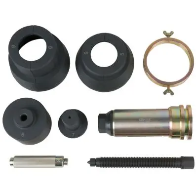 Differential main shaft bearings puller set for DAF, 8 pcs 
