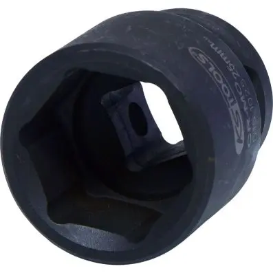 1/2" Hexagon impact socket short, 25mm 