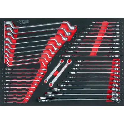 SCS wrench set, 41 pcs, 1/1 system inser t 