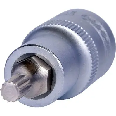 1/2" Bit socket spline (XZN), M6, 55 mm 