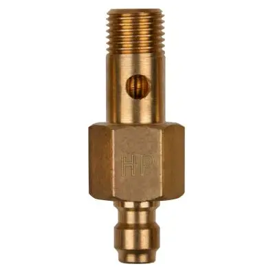 Hollow bolt M10x1.0 and 1/4" hose connec tion 