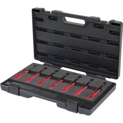 Unlocking tool set for Renault/PSA plug- in contacts, 7 pcs 