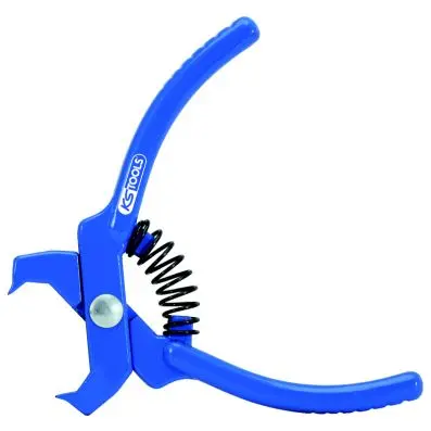 Rivet pliers, blue, straight, 100mm 