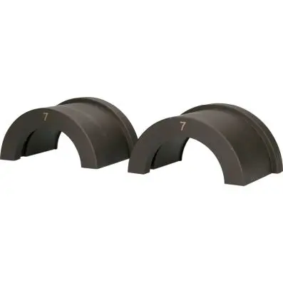 Pair of bearing brushes Ø 79 mm 
