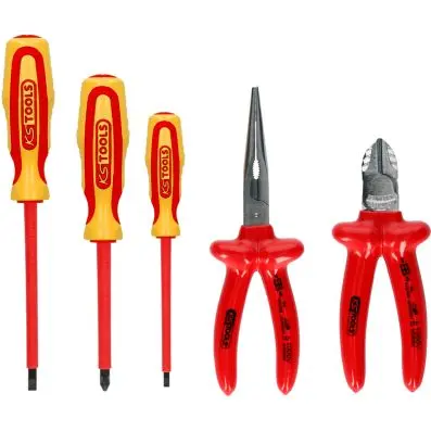 ERGOTORQUE VDE pliers and screwdriver se t, 5 pcs, variante 2 