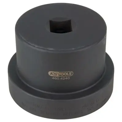 1" axle nut socket with guide band, 12 p oint, 100 mm 