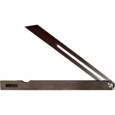 Adjustable square with steel blade, 250m m 