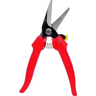 Universal workshop shears, angled, 185mm 