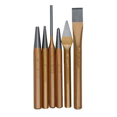 Combination set, 6 pcs in a plastic bag 