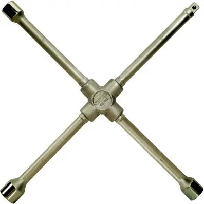 Wheel spanner for passenger cars, 1/2"x1 7x19x22mm 