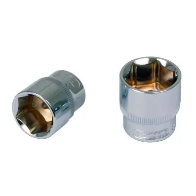 1/2" CHROMEplus Hexagonal socket, 7/16" 