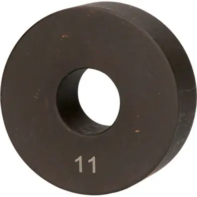 Pressure piece, external Ø 70 mm, intern al Ø 24 mm 