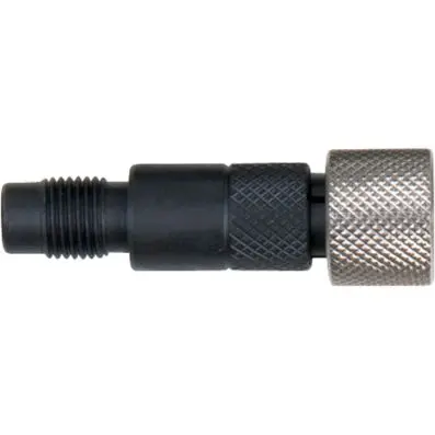 Dial gauge adapter M10 (Bosch) short, bl ack 