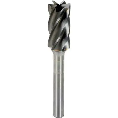 Cylinder rotary burr with spur gearing 