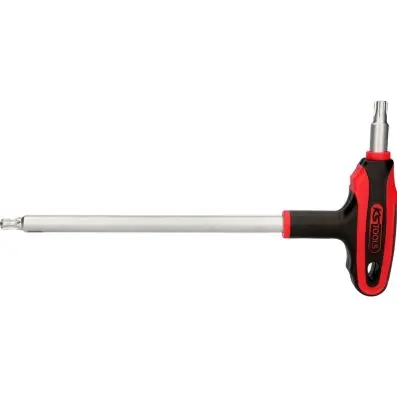 T-handle Torx key wrench, ball end, T50 