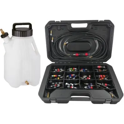 Fuel system testing and cleaning set, 43 pcs 