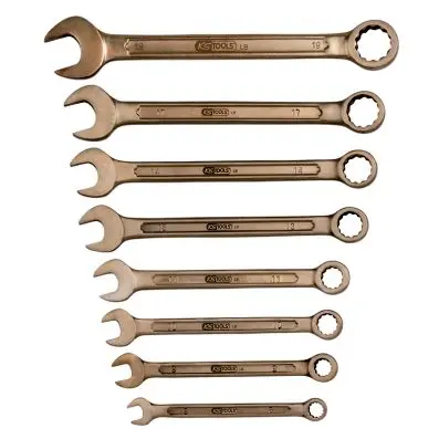 BRONZEplus Combination spanner set, offs et 11 pcs 8-22mm 