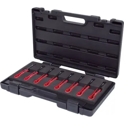 Passenger vehicle unlocking tool set for the new generation of vehicles, 8 pcs 