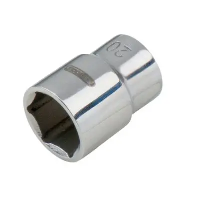 STAINLESS STEEL Hex socket, 1/2", 24mm 