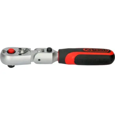 1/4" Flexibel head reversible ratchet, 4 5 teeth 