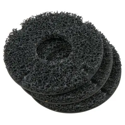 Replacement screen set for wheel hub gri nder, Ø 160 mm, internal Ø 75 mm, 3 pcs. 