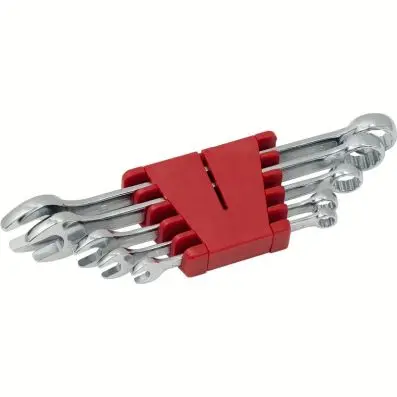 Combination spanners set, offset, 5 pcs 8-19mm 
