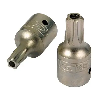1/4" Bit socket five star tamperproof, T S25 
