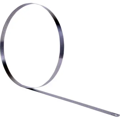 Semi-flexible steel rule, 2000mm 