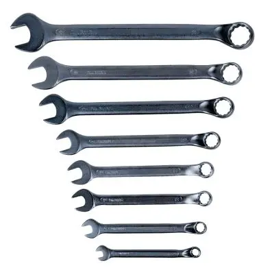 Combination spanners set, offset, 8 pcs 8-22mm 