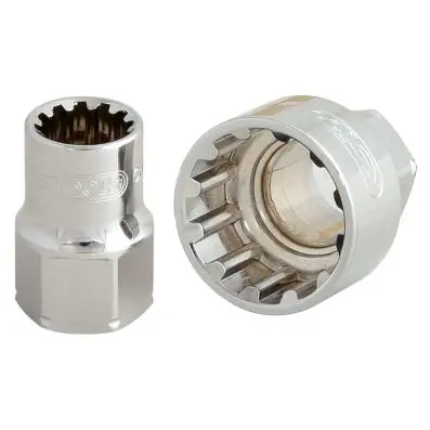 TRIPLEplus go-through socket, 19mm, 15mm 