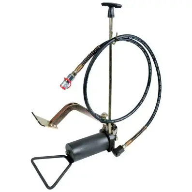 Hydraulic foot pump set, 4 pcs 