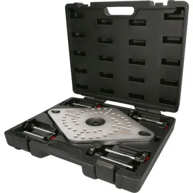 Adaptor plate for pressured air stand sp ring compressor 