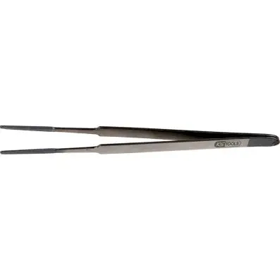 Cleaning tweezers, pointed for small plu g 