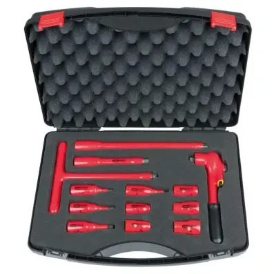 3/8" Insulated socket wrench set, 13 pcs 