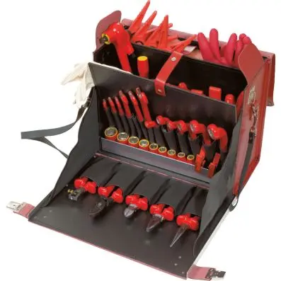 Professional electricians tool set, 53 p cs 