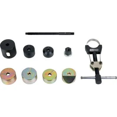 Silent bearing tool set for BMW rear axl es, 10 pcs 