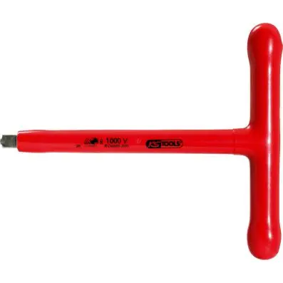 3/8" T-grip socket spanner with protecti ve insulation, 200mm 