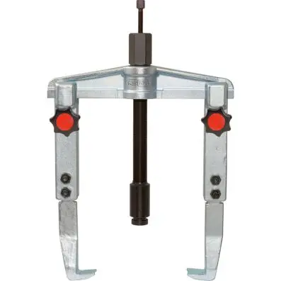 Hydraulic quick release universal 2 arm puller with extended legs, 80-350 mm, 42 