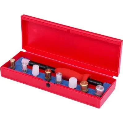Bearing drift set, 10 pcs, 10-14mm 