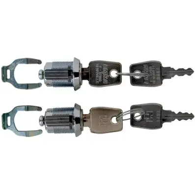 BASICLINE 2 PCS LOCK AND KEY WITH SAME C ODE 