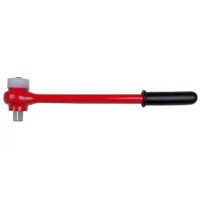 3/4" head-reversible ratchet with protec tive insulation, 500mm 
