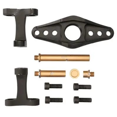 Wheel hub puller set for 8 and 10 bolts, 11 pcs 