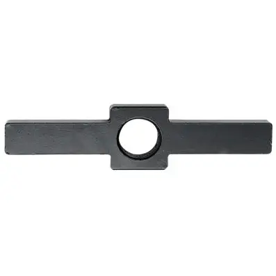 Basic unit for clamp bore holes splay to ol, short 