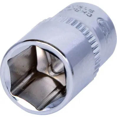 1/4" CHROMEplus Hexagonal socket, 10mm 