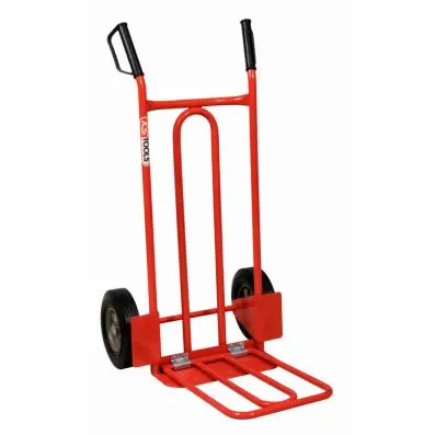 Transport sack trolley with full rubber tyres, 250kg 