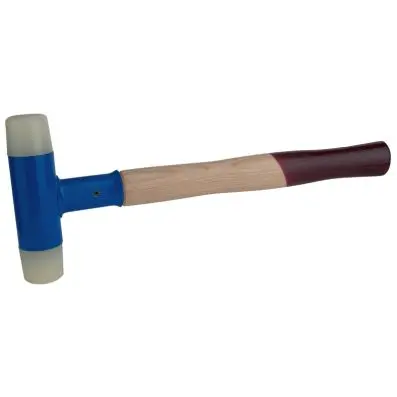 Recoil free soft faced hammer 