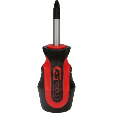 ERGOTORQUEplus screwdriver for screws PZ , PZ2, stubby 