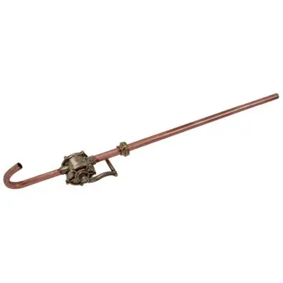 BRONZEplus Portable, hand operated oil p ump 1350 mm 