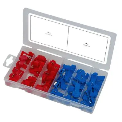 Branch connectors assortment, 50 pcs 