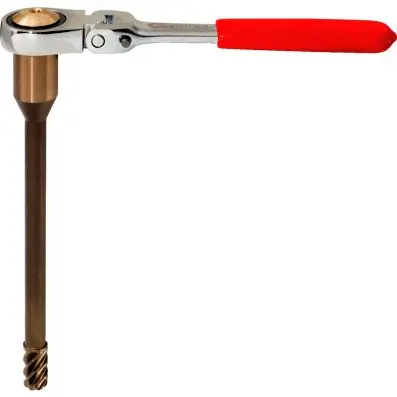 Reamer for ABS sensor with bendable ratc het, Ø 10,0 mm 